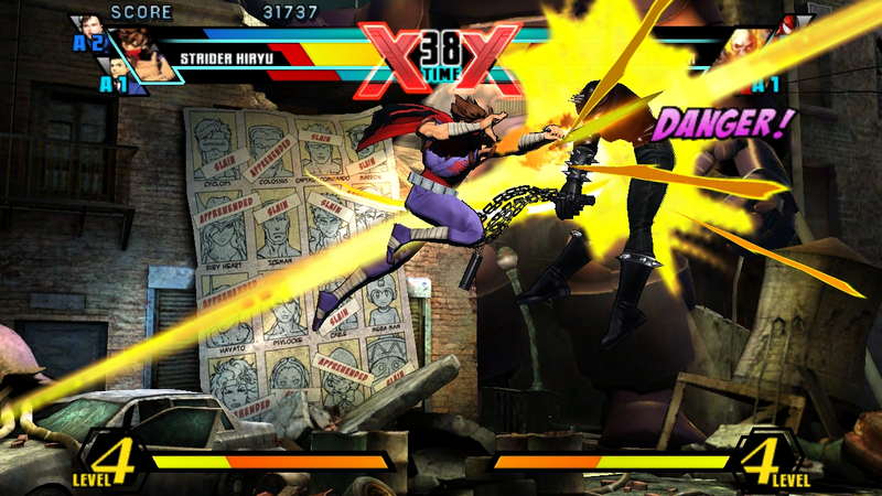 Illustration for article titled Nightcrawler, the Green Goblin and Ulik (?!) Show Up in The PlayStation Vita Version of Ultimate Marvel vs. Capcom 3